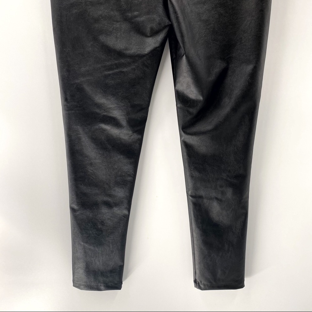 Kendall + Kylie Black Faux Leather Leggings - Picture 6 of 10